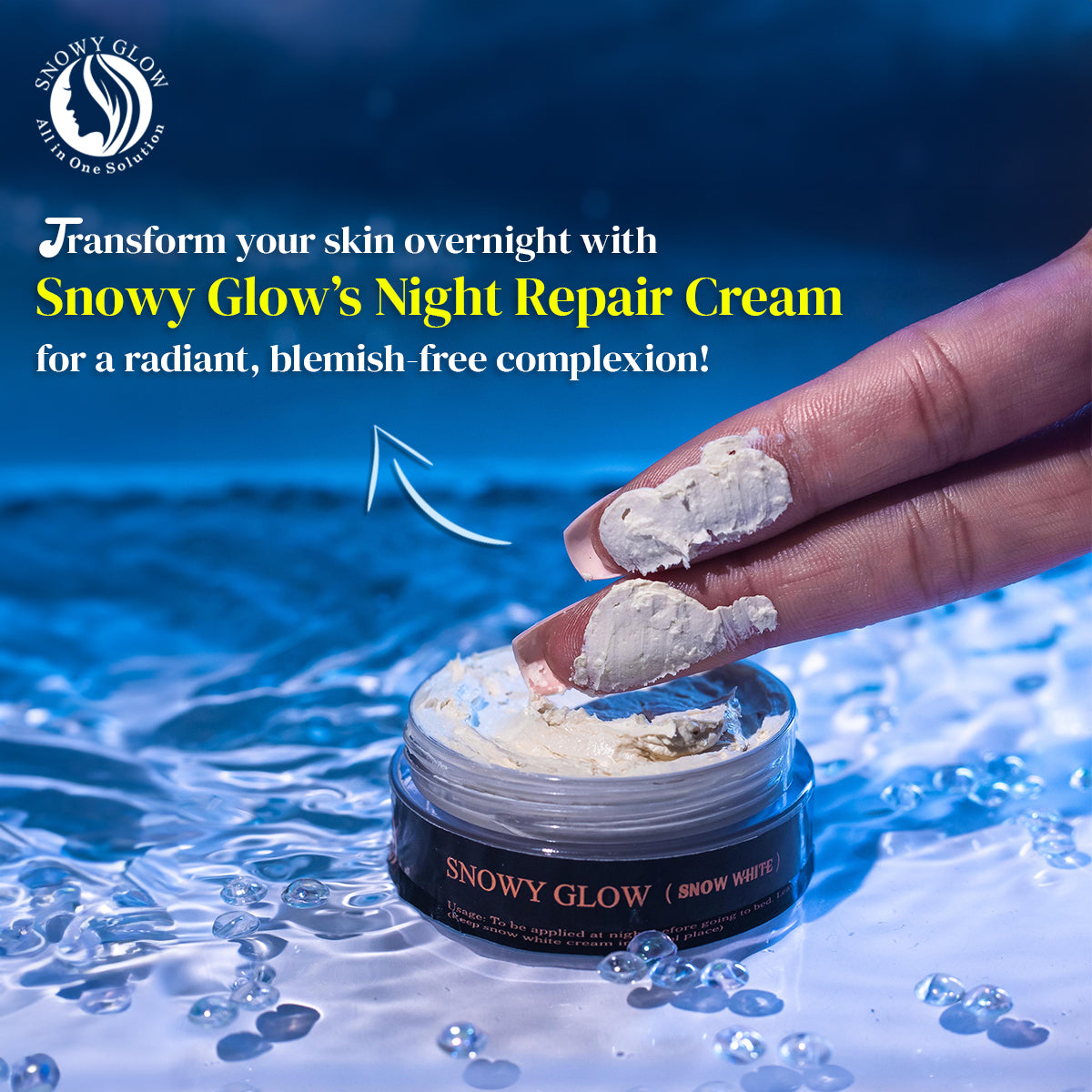 Night Repair Brightening Cream Regular (Effects within 1 Week)
