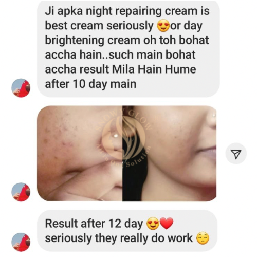 Night Repair Brightening Cream Regular (Effects within 1 Week)