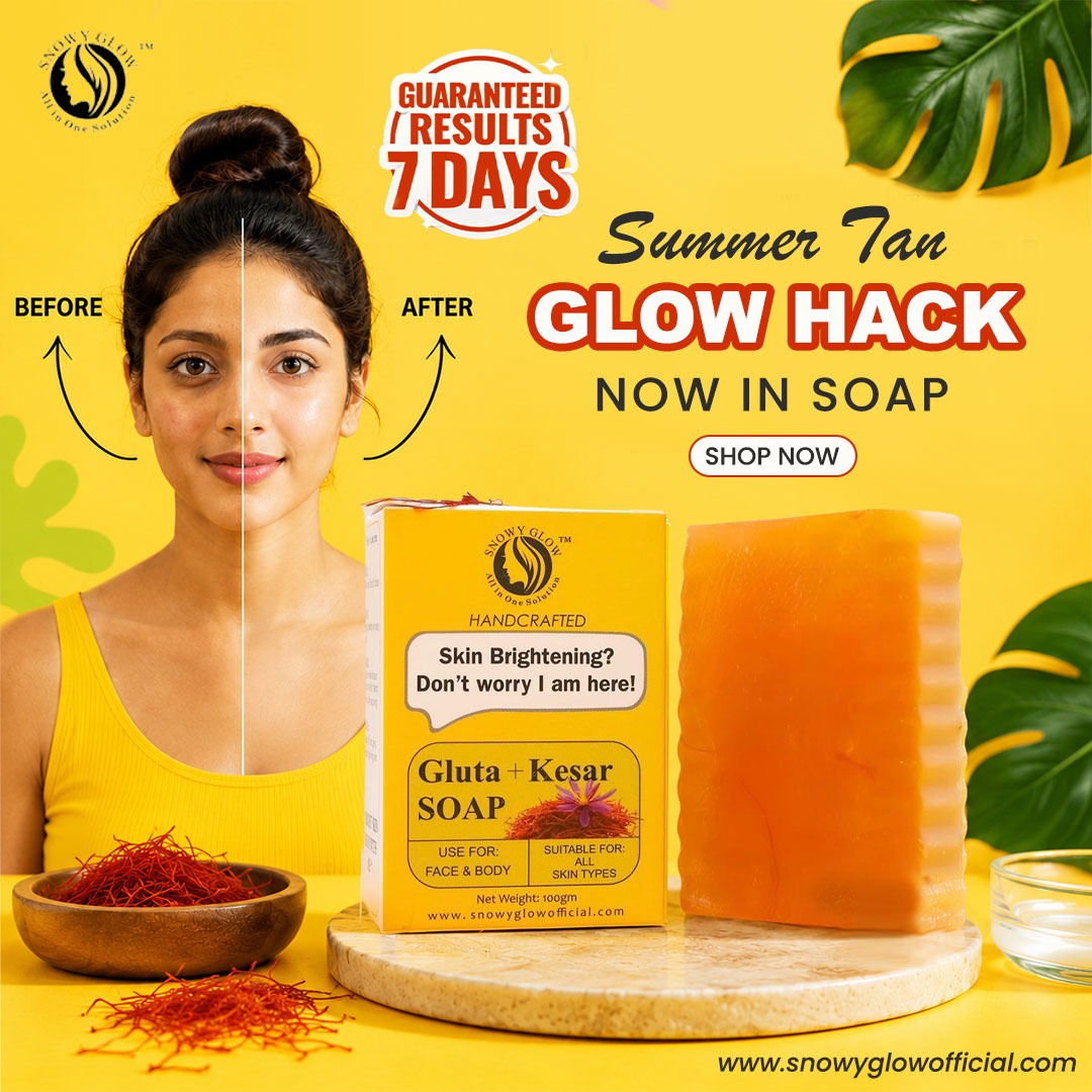 Snowy Glow Night Repair Cream & Gluta-Kesar BrighteningSoap