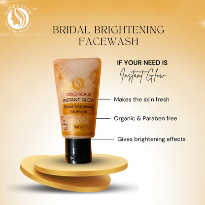 24k Gold Brightening Facewash