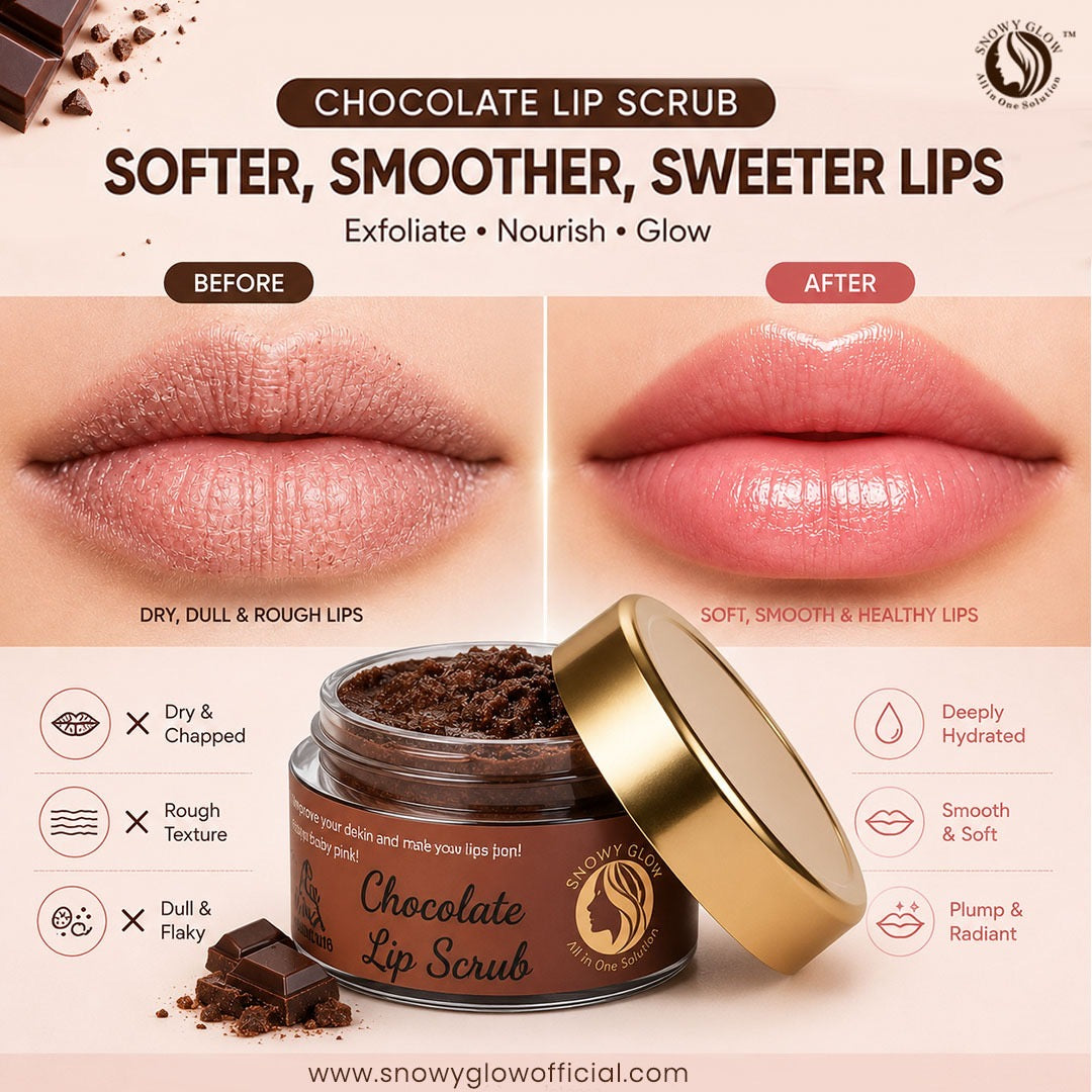 Chocolate Lip Scrub (Pack of 2) Buy 1 Get 1 Free