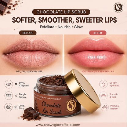 Chocolate Lip Scrub (Pack of 2) Buy 1 Get 1 Free