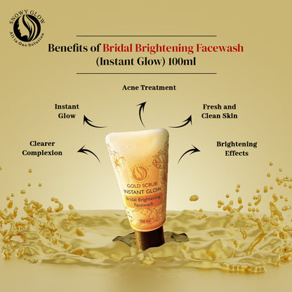 24k Gold Brightening Facewash