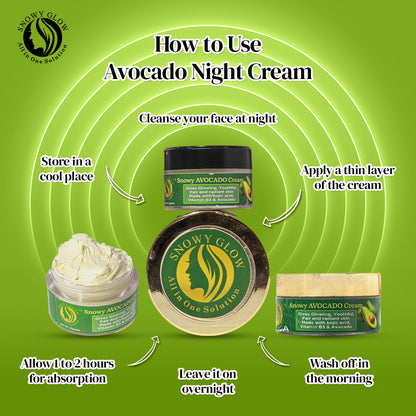 Avocado Night Brightening Cream