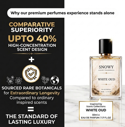 Snowy Luxury WHITE OUD