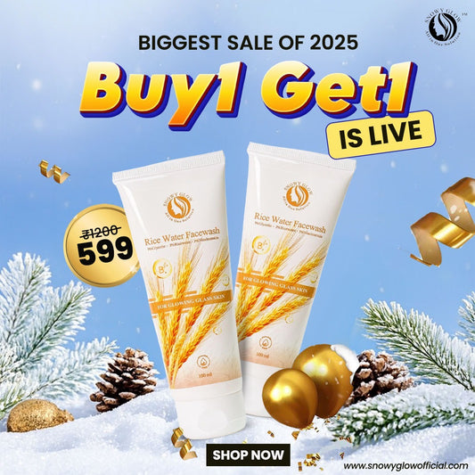 But 1 Get 1 Free Rice Water Facewash