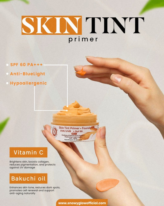 Buy 1 Get 1 FREE Skin Tint Primer + Blue Light Filter with SPF 60 PA+++