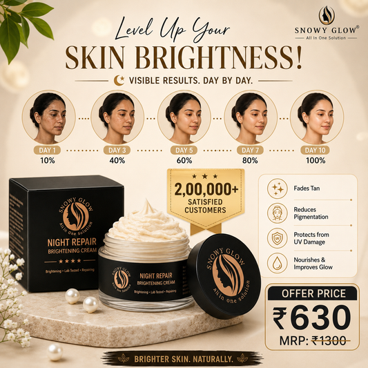 Night Repair Brightening Cream Regular (Effects within 1 Week)