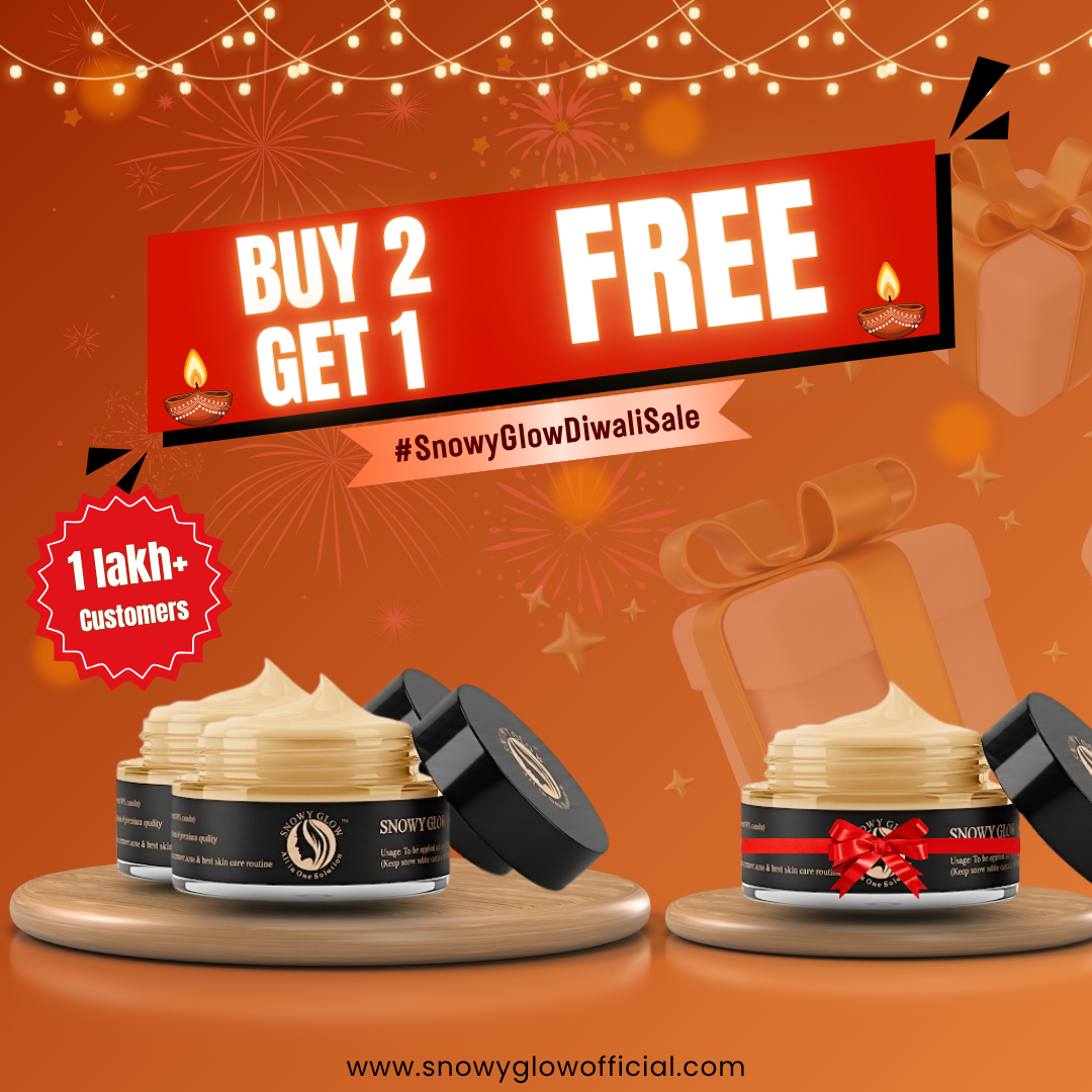 Buy 2 Night Cream & Get 1 FREE ( Snowy Glow Night Brightening Cream )