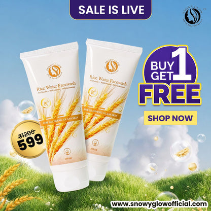 But 1 Get 1 Free Rice Water Facewash
