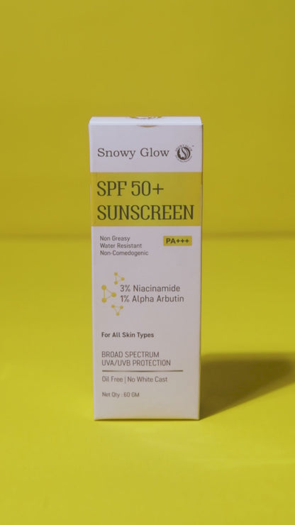 Sunscreen SPF 50+